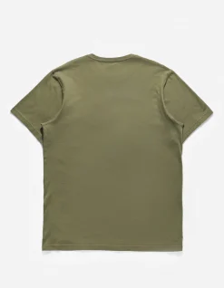 Short Sleeve T-Shirts*Maharishi 1024 Songkran Embroidered T-Shirt Olive Og-107F