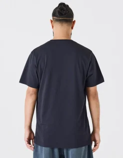 Short Sleeve T-Shirts*Maharishi 1024 Songkran Embroidered T-Shirt Navy
