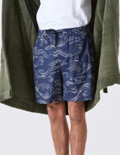 Swim Shorts*Maharishi 1021 Songkran Swim Shorts Navy