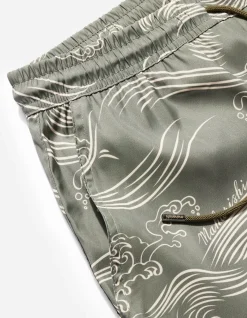 Swim Shorts*Maharishi 1021 Songkran Swim Shorts Olive