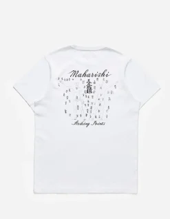 Short Sleeve T-Shirts*Maharishi 1073 Striking Point Organic T-Shirt White
