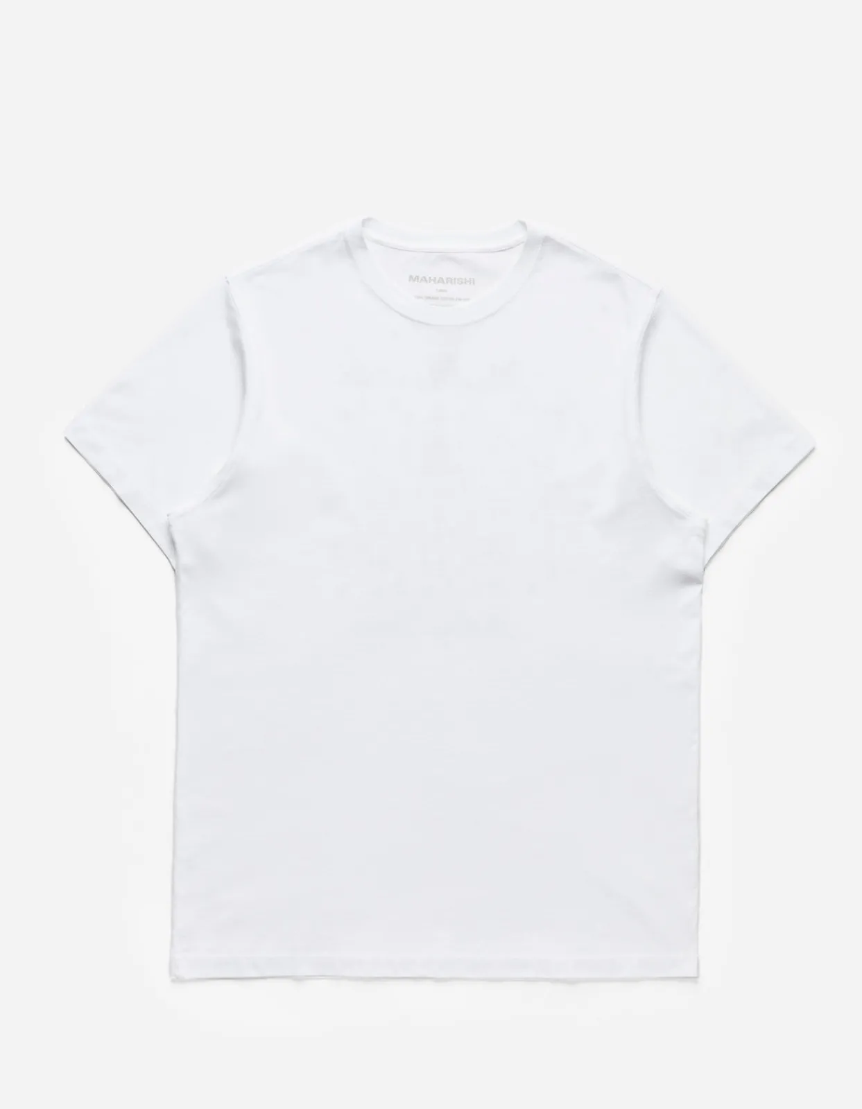 Short Sleeve T-Shirts*Maharishi 1073 Striking Point Organic T-Shirt White