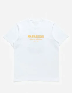 Short Sleeve T-Shirts*Maharishi 1029 Temple Naga Organic T-Shirt White