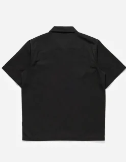 Shirts*Maharishi 4300 Thai Cloud Camp Collar Shirt Black