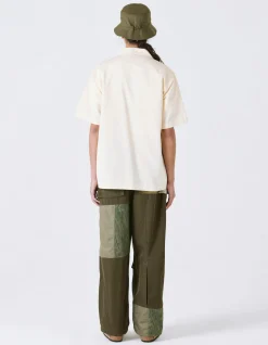 Shirts*Maharishi 4300 Thai Cloud Camp Collar Shirt Ecru