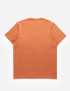 Short Sleeve T-Shirts*Maharishi 4218 Thai Cloud Embroidered T-Shirt Rust