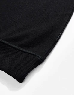 Crew Sweats*Maharishi 4216 Thai Dragon Embroidered Crew Sweat Black
