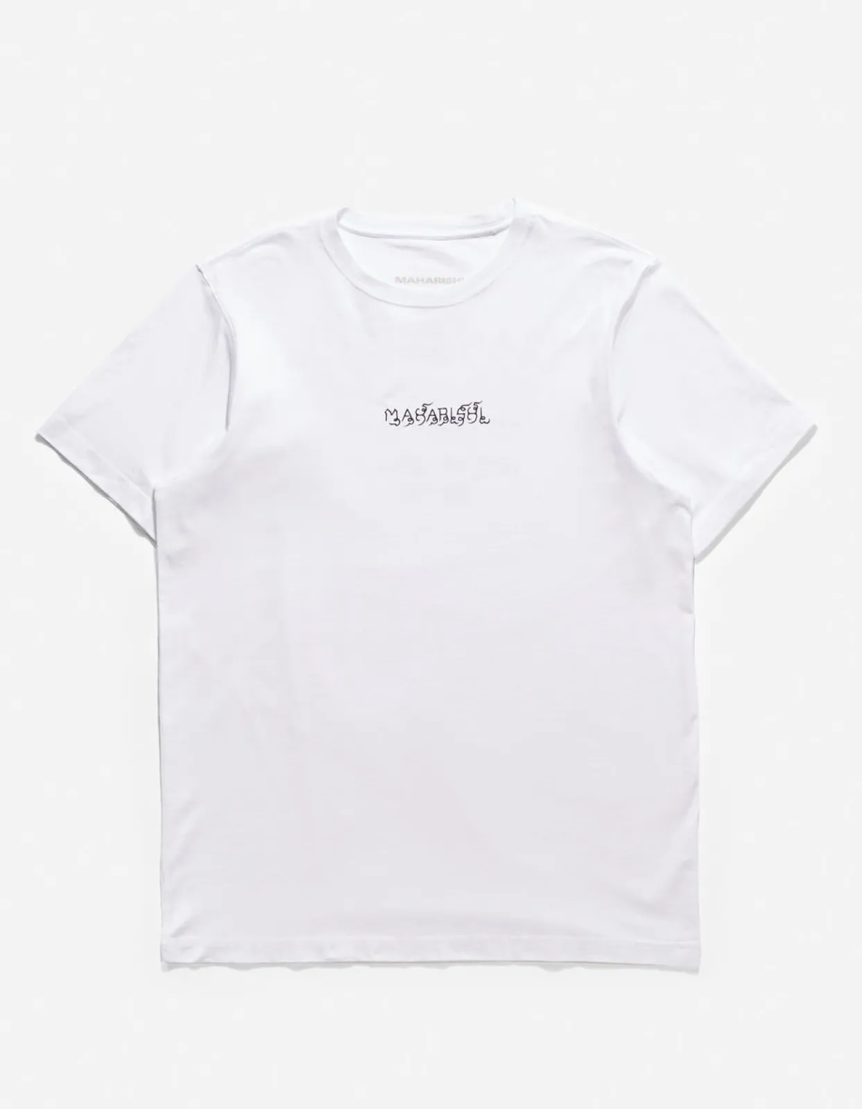 Short Sleeve T-Shirts*Maharishi 1018 Thai Script T-Shirt White