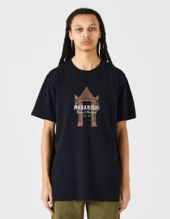 Short Sleeve T-Shirts*Maharishi 1030 Thai Temple Organic T-Shirt Black