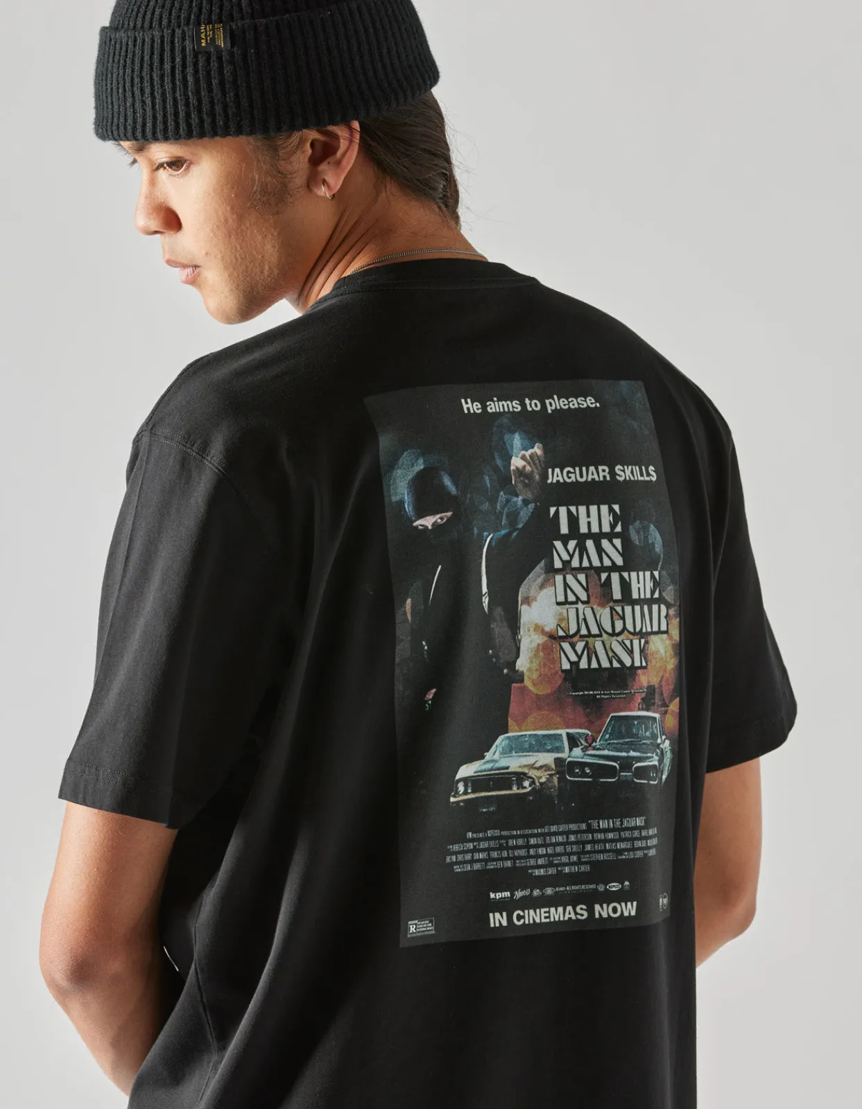 Short Sleeve T-Shirts*Maharishi 1105 The Man In The Mask T-Shirt Black