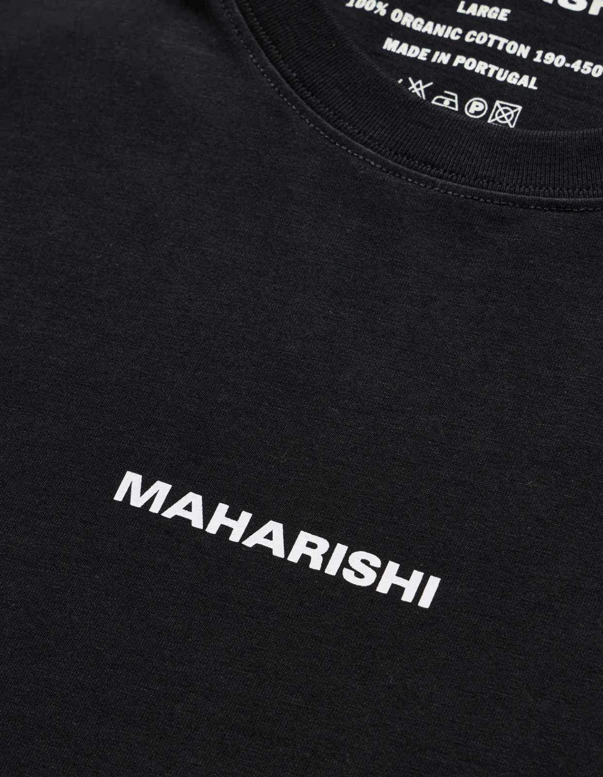 Short Sleeve T-Shirts*Maharishi 1105 The Man In The Mask T-Shirt Black