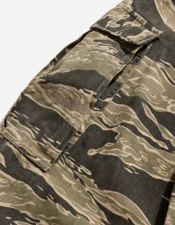 Cargo Pants*Maharishi 4291 Tigerstripe Loose Cargo Pants Mint Gold