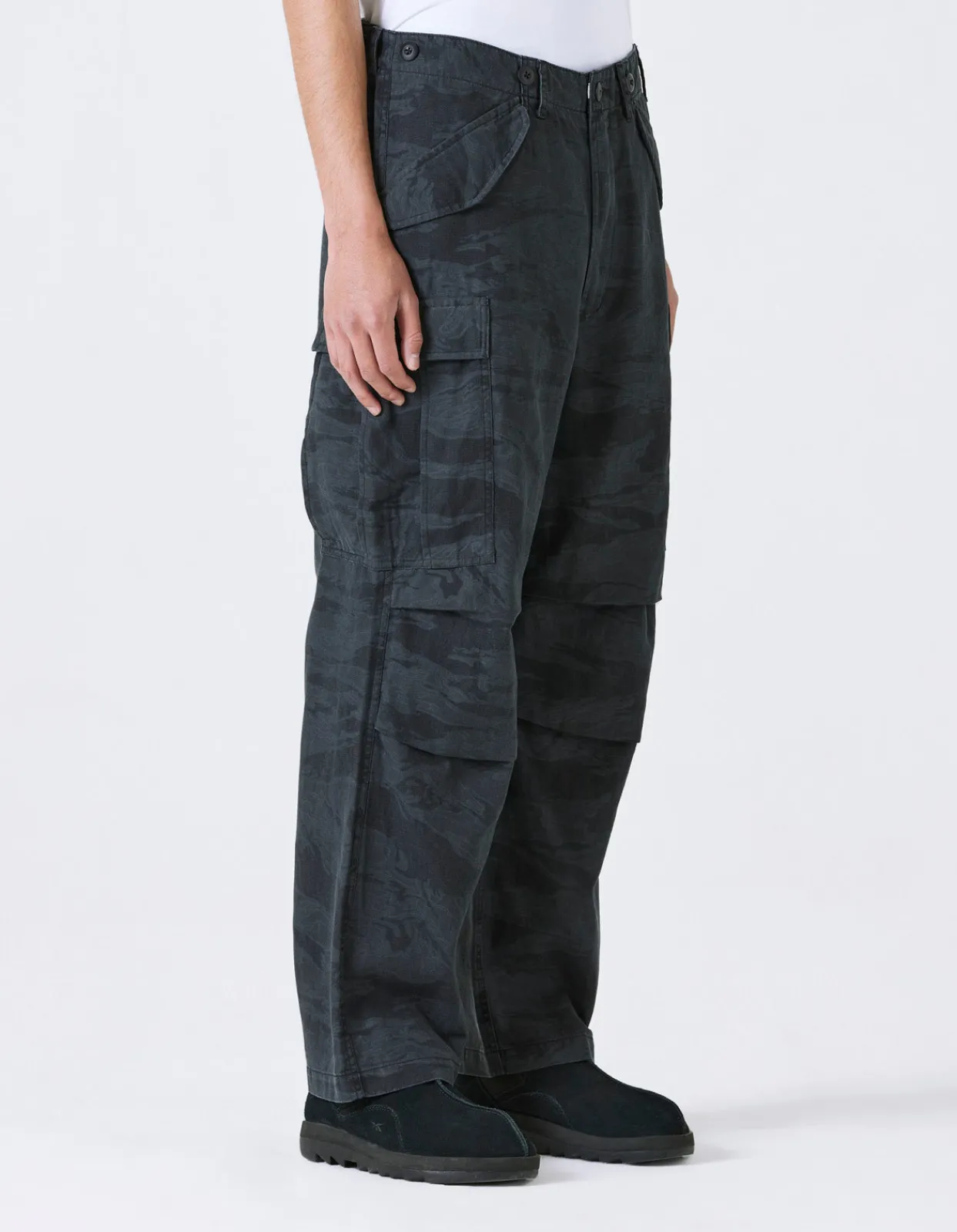 Cargo Pants*Maharishi 4291 Tigerstripe Loose Cargo Pants Subdued Night