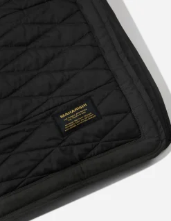 Lifestyle*Maharishi 7030 Triquilted Bed Blanket · Military Surplus Black