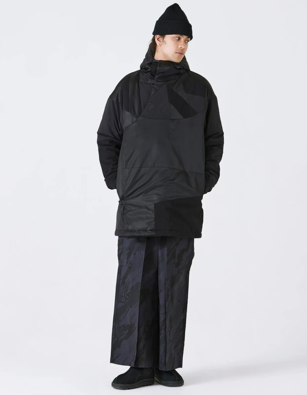 Parkas*Maharishi 4158 Triquilted Parka Black