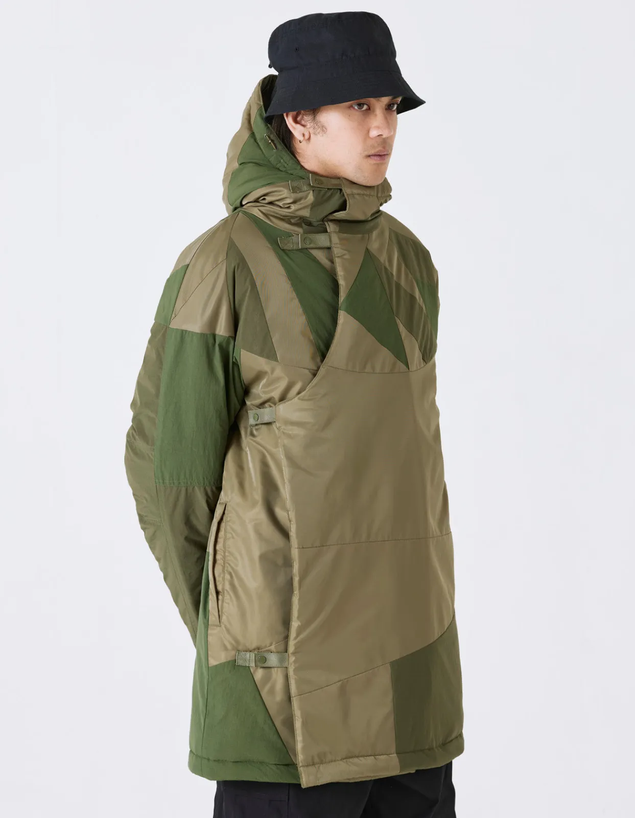 Parkas*Maharishi 4158 Triquilted Parka Olive