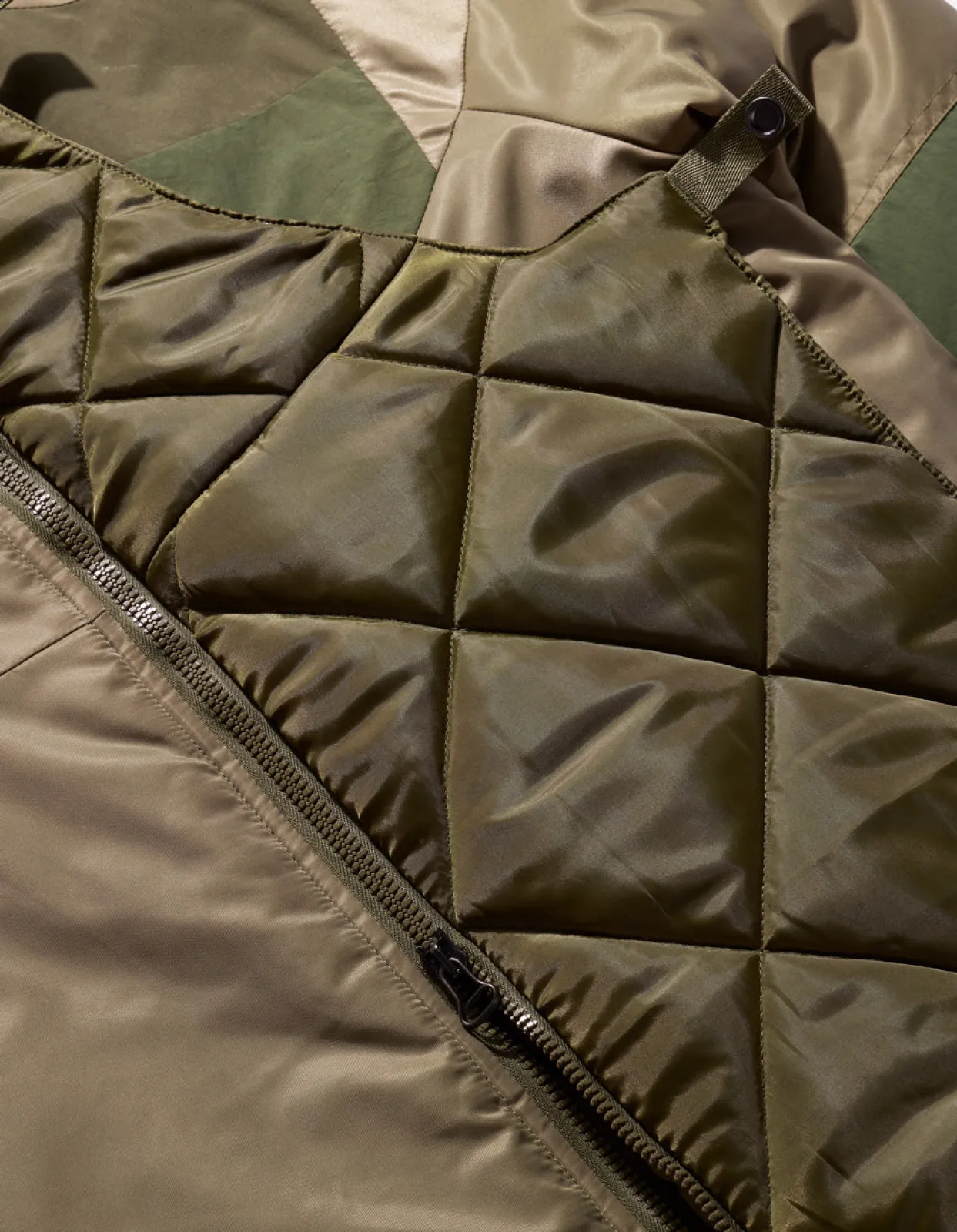 Parkas*Maharishi 4158 Triquilted Parka Olive