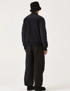 Jackets*Maharishi 4083 Upcycled A2 Flight Jacket Black
