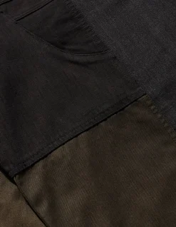 Cargo Pants*Maharishi 4277 Upcycled M65 Loose Cargo Pants Black O/D