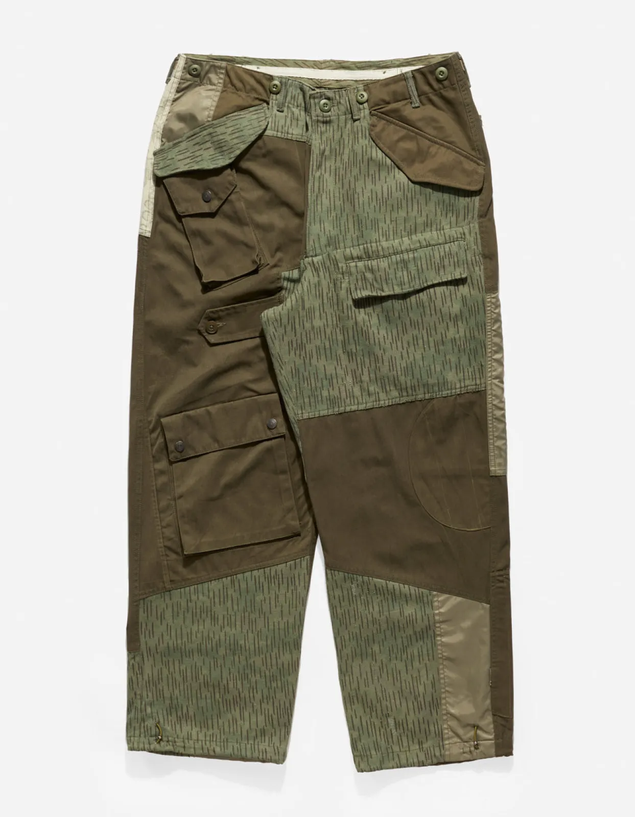 Cargo Pants*Maharishi 4277 Upcycled M65 Loose Cargo Pants Olive