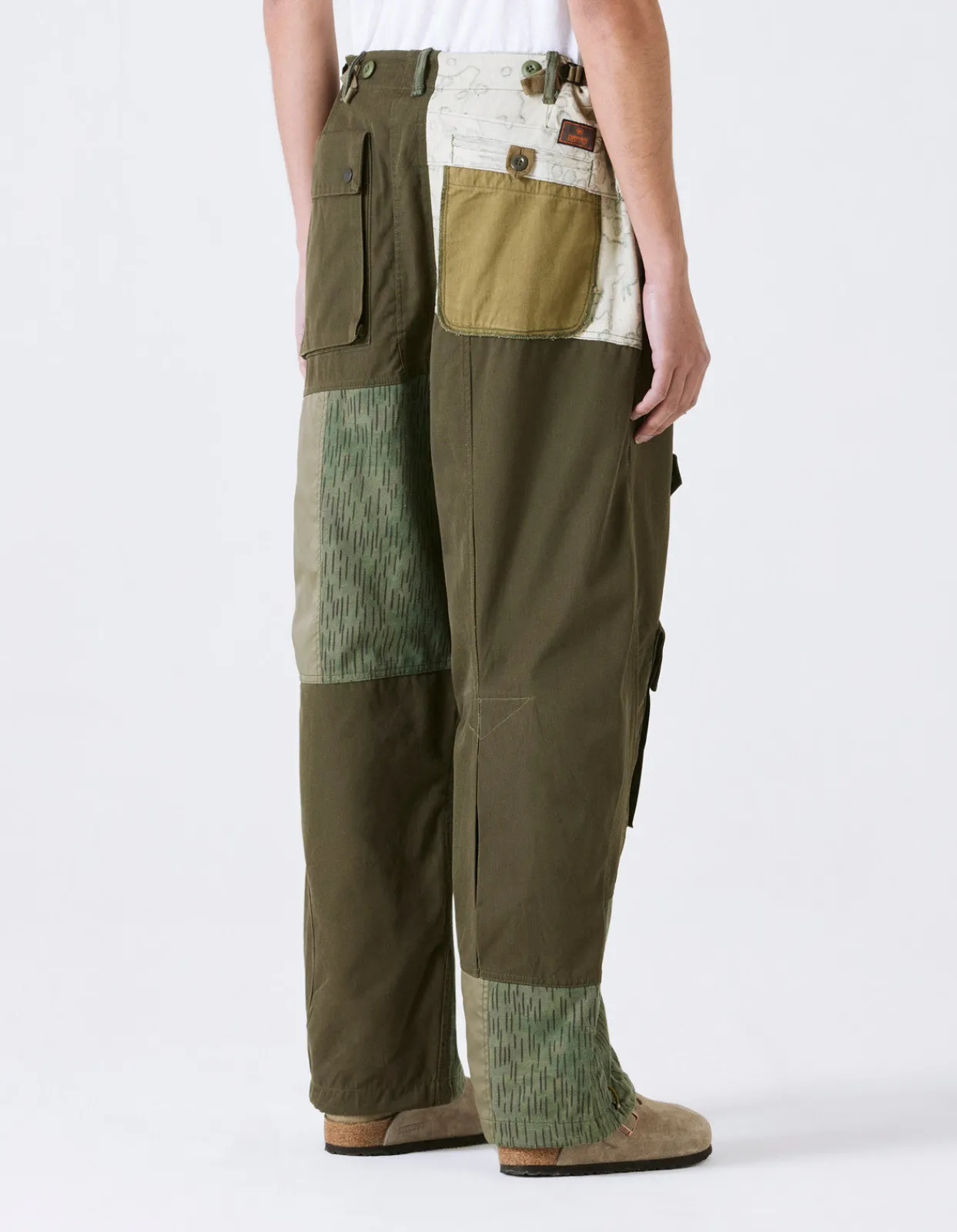 Cargo Pants*Maharishi 4277 Upcycled M65 Loose Cargo Pants Olive