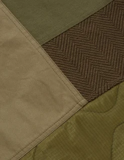 Shirts*Maharishi 4084 Upcycled Utility Overshirt Olive