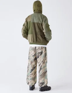 Jackets*Maharishi 4274 Upcycled Wep Ma1 Flight Jacket Olive