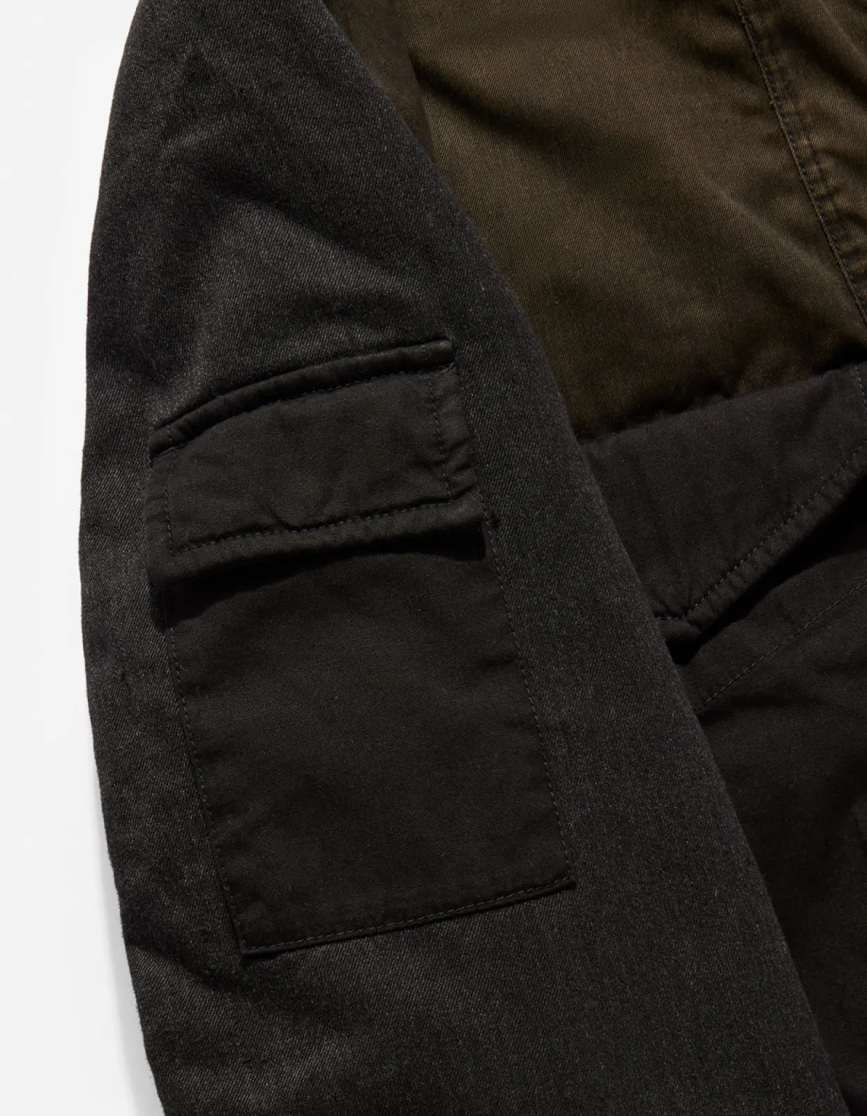 Jackets*Maharishi 4274 Upcycled Wep Ma1 Flight Jacket Black O/D