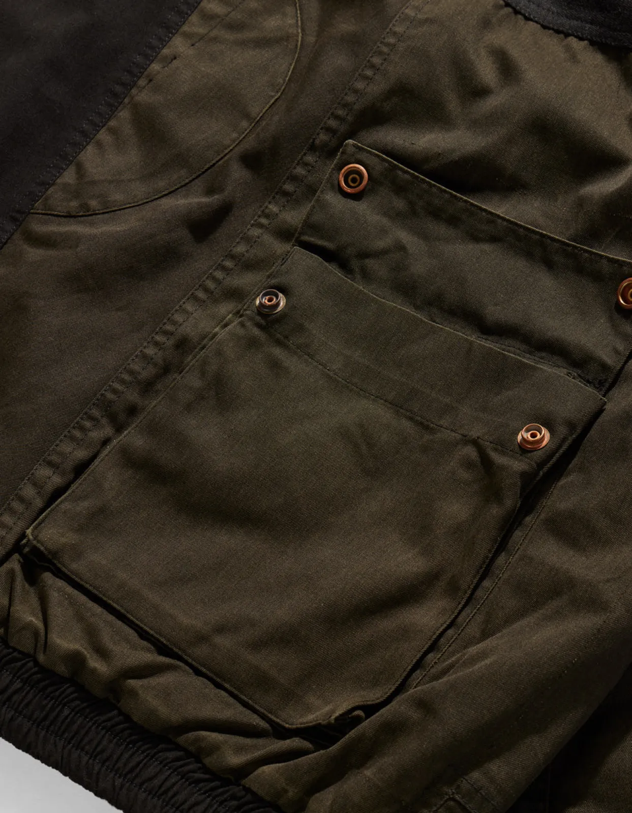 Jackets*Maharishi 4274 Upcycled Wep Ma1 Flight Jacket Black O/D
