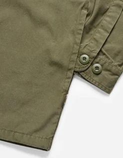 Kimonos*Maharishi 8190 U.S. Hanten Shirt Olive Og-107F
