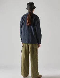 Kimonos*Maharishi 8190 U.S. Hanten Shirt Navy