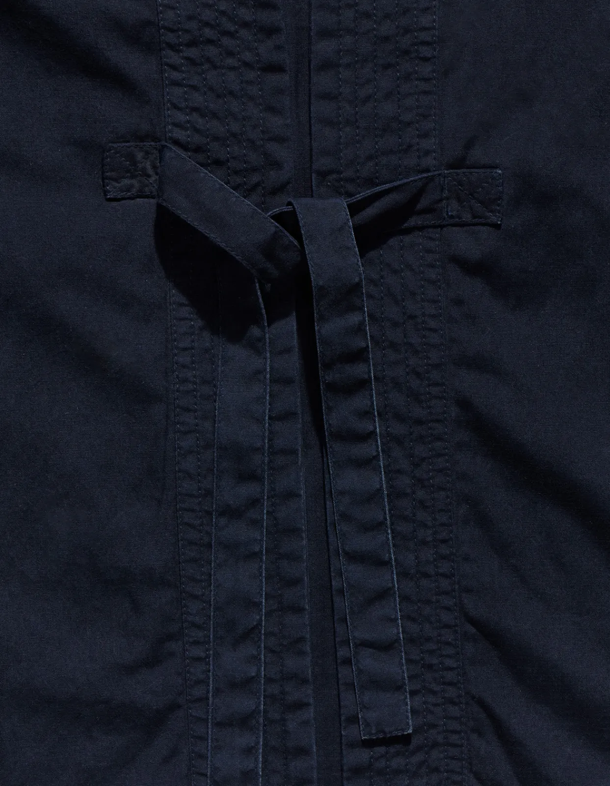 Kimonos*Maharishi 8190 U.S. Hanten Shirt Navy