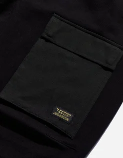Sweatpants*Maharishi 4227 Utility Cargo Sweatpants Black