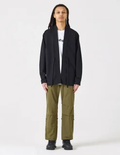 Kimonos*Maharishi 4207 Utility Kimono Over Shirt Black