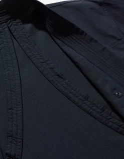 Kimonos*Maharishi 4207 Utility Kimono Over Shirt Navy