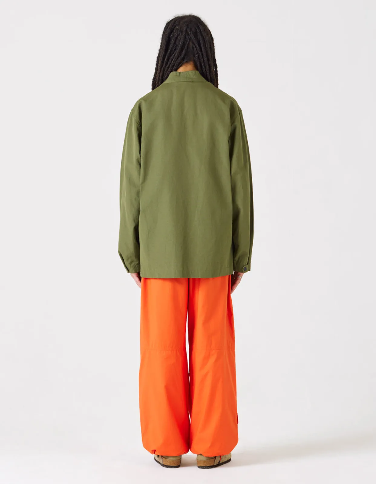 Kimonos*Maharishi 4207 Utility Kimono Over Shirt Olive Og-107F