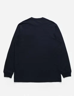 Long Sleeve T-Shirts*Maharishi 4231 Utility Pocket L/S T-Shirt Navy