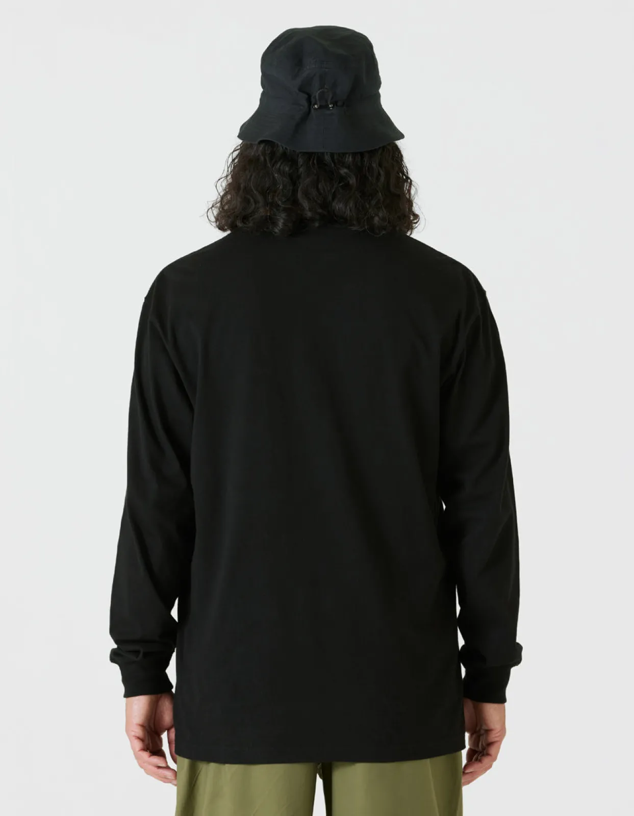Long Sleeve T-Shirts*Maharishi 4231 Utility Pocket L/S T-Shirt Black