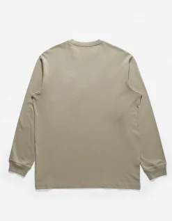 Long Sleeve T-Shirts*Maharishi 4231 Utility Pocket L/S T-Shirt Silver Sage