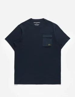 Short Sleeve T-Shirts*Maharishi 4230 Utility Pocket T-Shirt Navy