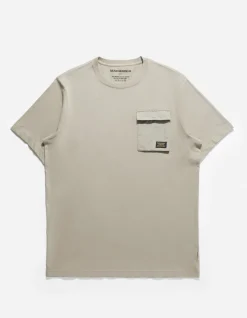 Short Sleeve T-Shirts*Maharishi 4230 Utility Pocket T-Shirt Silver Sage