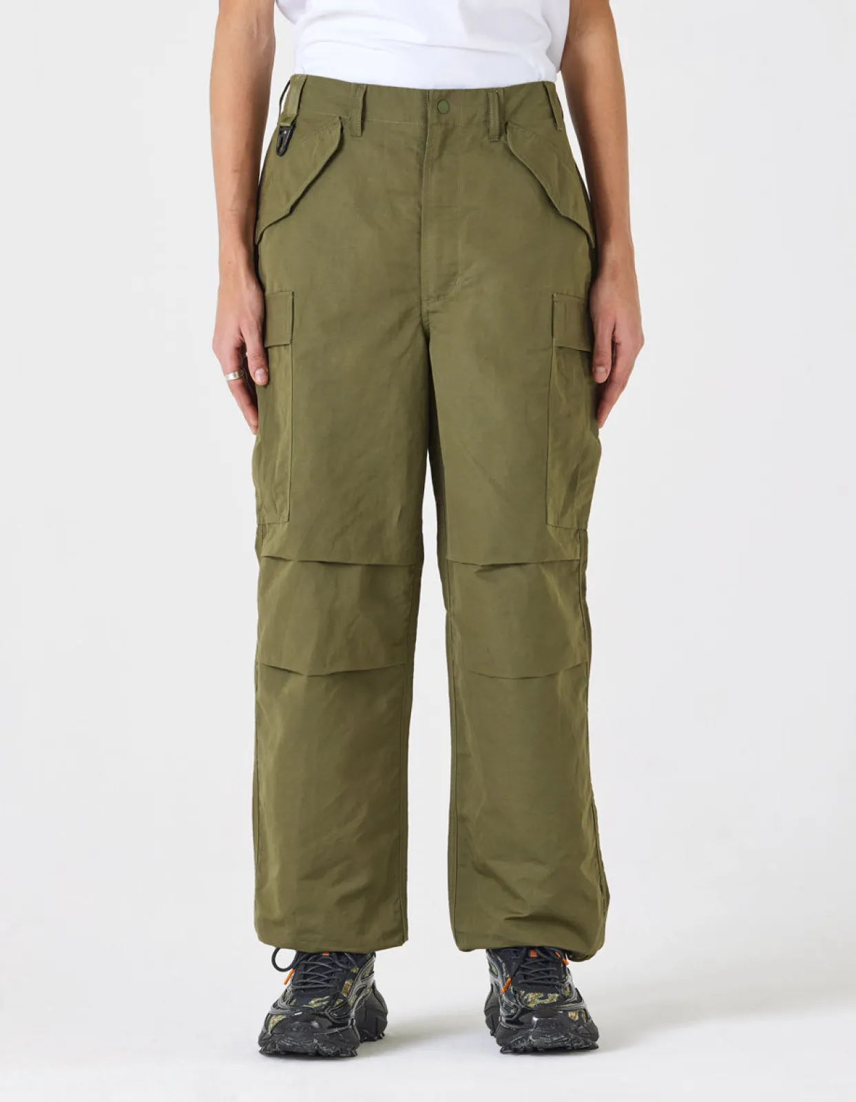 Cargo Pants*Maharishi 4201 Ventile® M65 Loose Cargo Pants Olive Og-107F