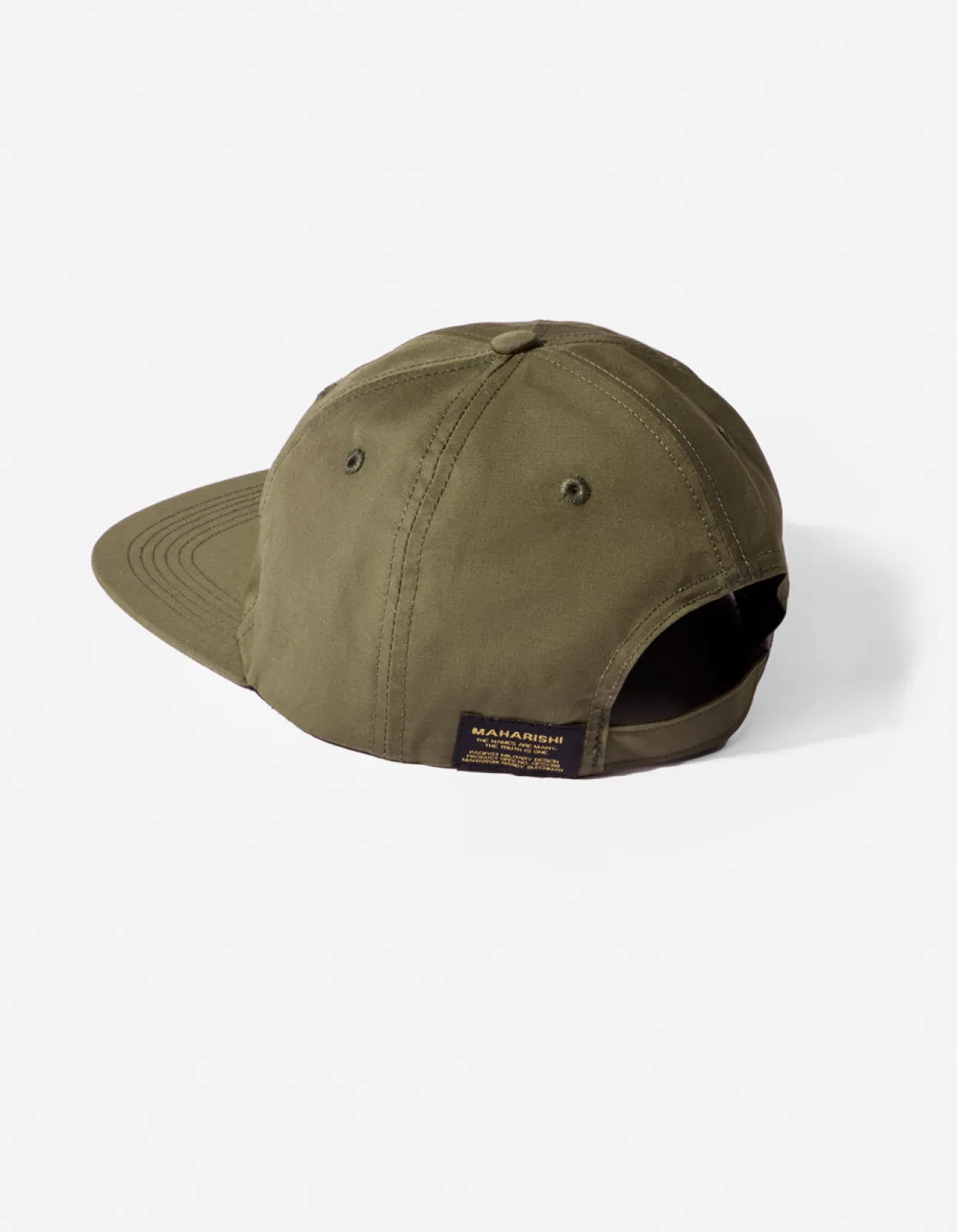 Hats And Scarves*Maharishi 9867 Ventile® Wr 6 Panel Cap Olive Og-107F