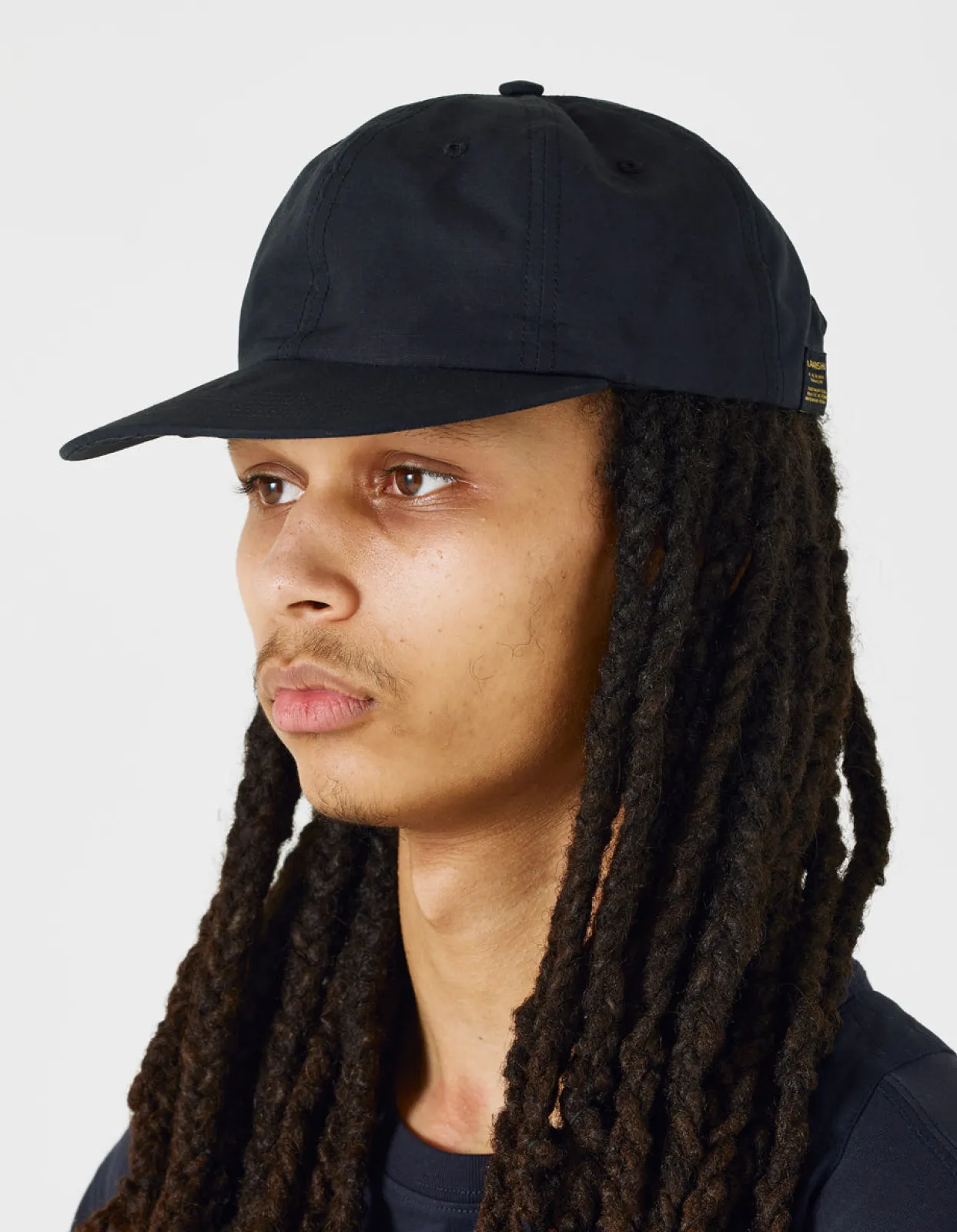 Hats And Scarves*Maharishi 9867 Ventile® Wr 6 Panel Cap Black