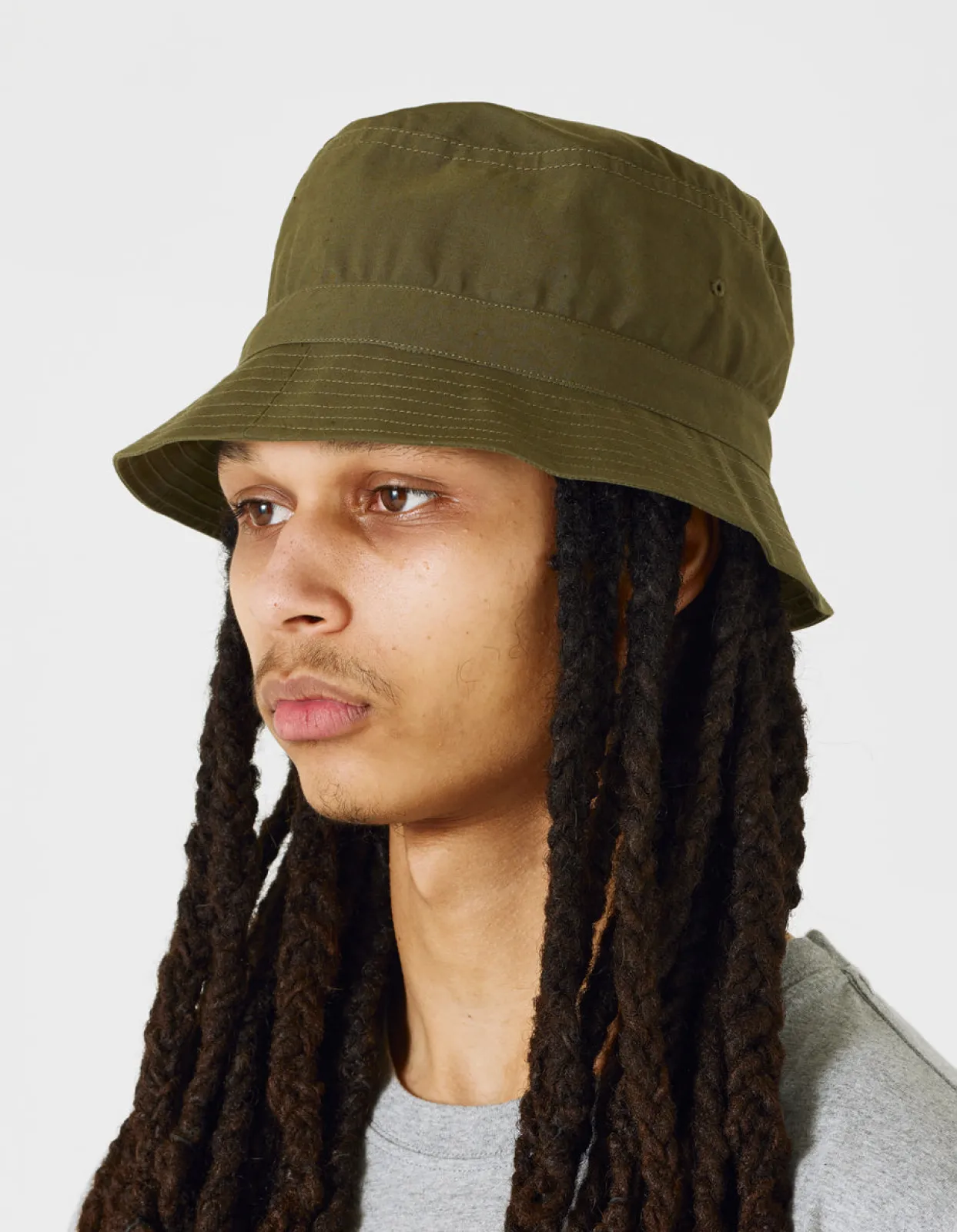 Hats And Scarves*Maharishi 4110 Ventile® Wr Bucket Hat Olive