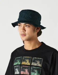 Hats And Scarves*Maharishi 4110 Ventile® Wr Bucket Hat Navy