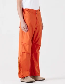 Original Snopants*Maharishi 4244 Water Dragon Embroidered Loose Snopants® Blaze Orange/Tonal
