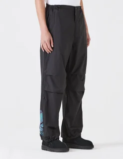 Original Snopants*Maharishi 4244 Water Dragon Embroidered Loose Snopants® Black