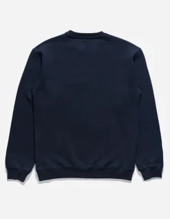 Crew Sweats*Maharishi 1001 Water Rabbit Crew Sweat Navy