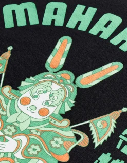 Crew Sweats*Maharishi 1001 Water Rabbit Crew Sweat Black
